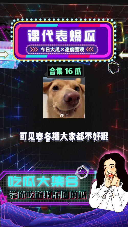 娱乐八卦号吃瓜,明星背后的那些事儿